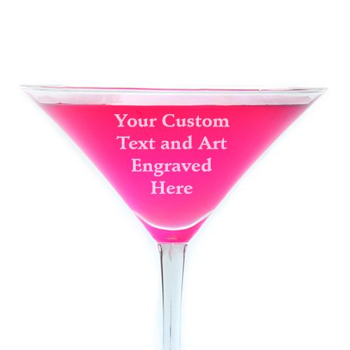Design Your Own Engraved Classic Martini Glass