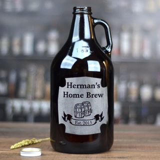 Engraved Home Brew Growler