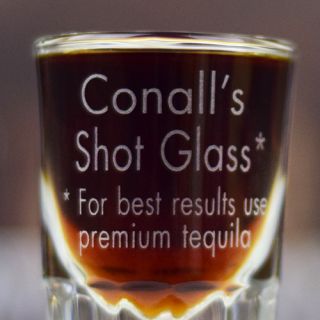Engraved Premium Alcohol Bar Shot Glass
