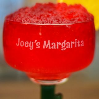 Engraved Personal Cactus Margarita Glass