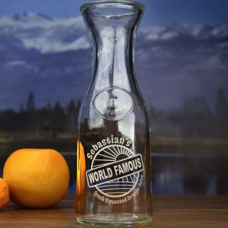 Engraved World Famous Carafe