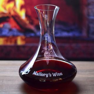 Engraved Personal Wine Decanter