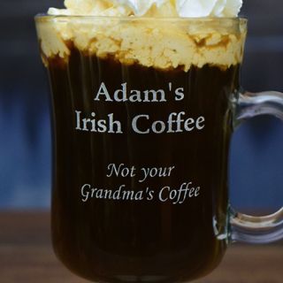 Engraved Not Your Grandma's Irish Coffee Mug