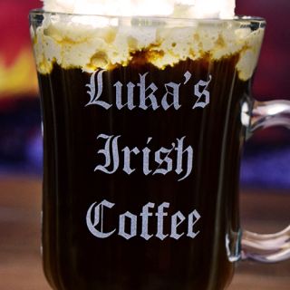 Engraved Personal Irish Coffee Mug