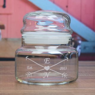 Personalized Mason Jar Glass from EngraveMeThis
