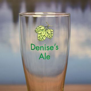 Printed Personal Brew Pilsner Glass