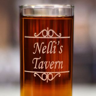 Engraved Personal Bar Tall Shot Glass